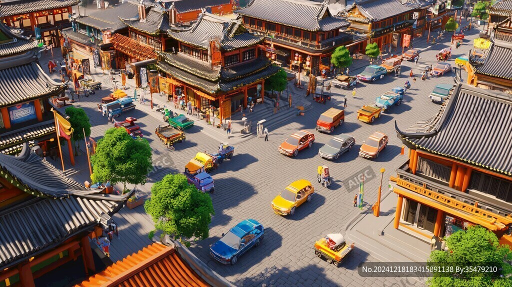 復(fù)原街景