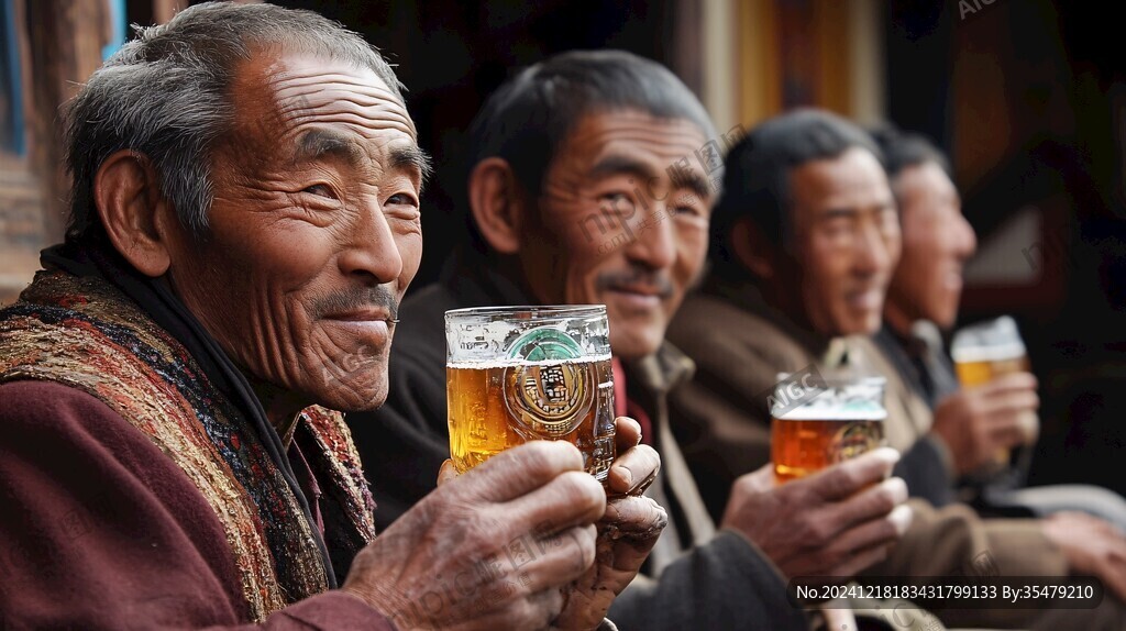 豐收的青稞酒