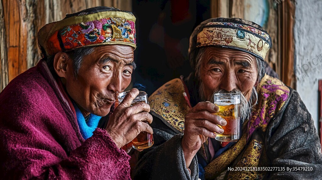 豐收的青稞酒