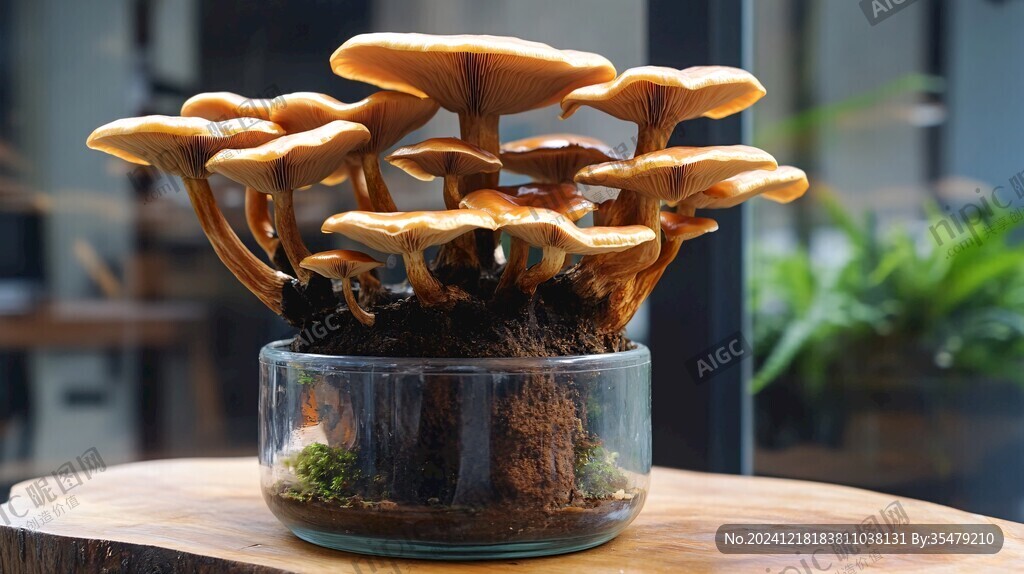 菌類模型