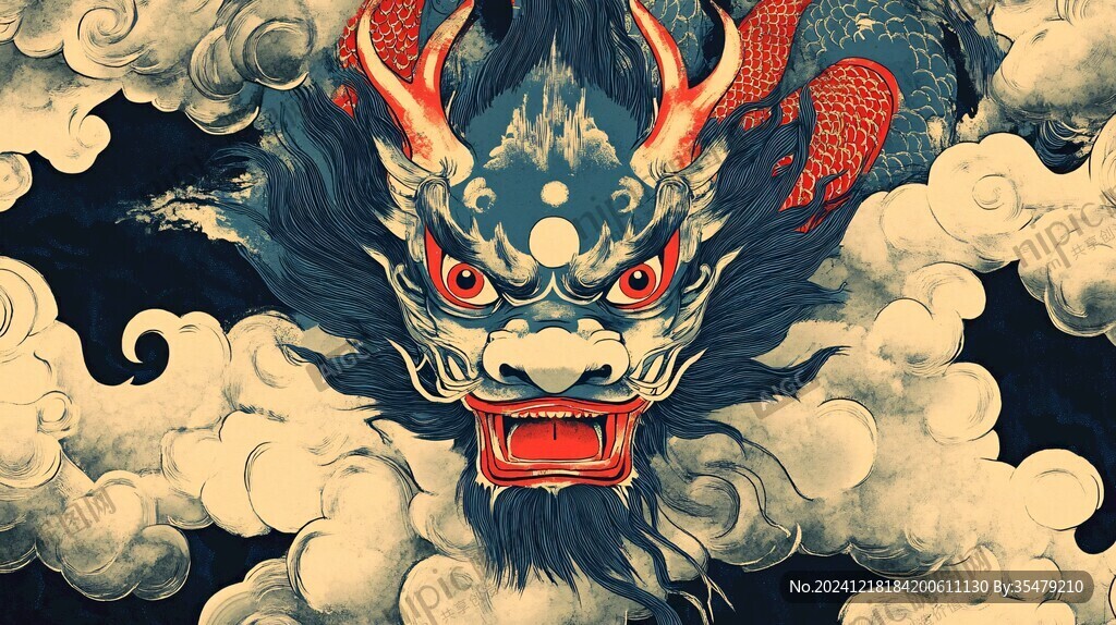 龍年文創(chuàng)插畫