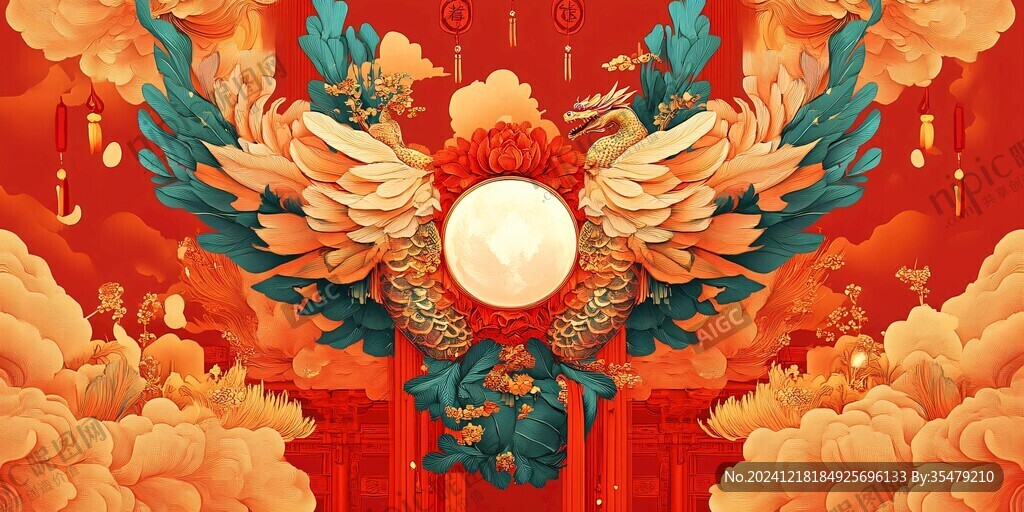 古典風(fēng)包裝插畫(huà)