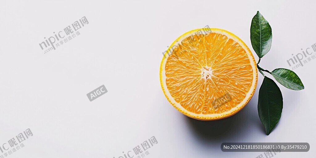 臍橙背景圖
