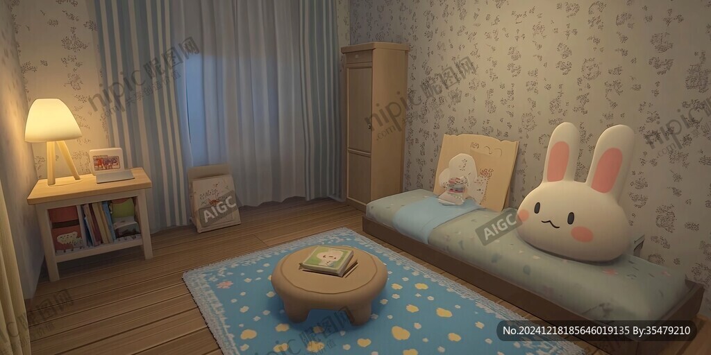 兒童模型房間