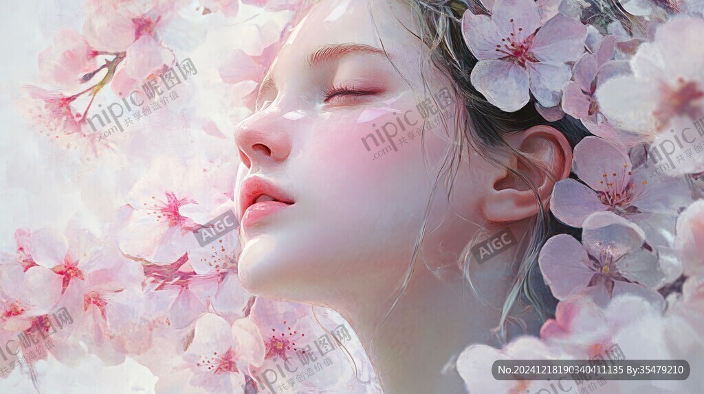 寫實(shí)唯美插畫