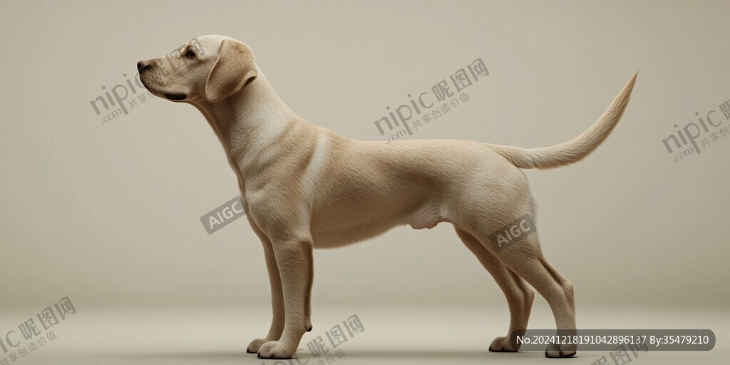 布拉多犬模型