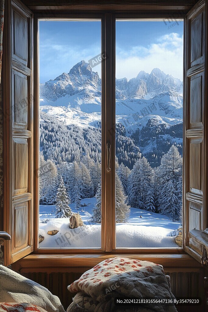 3d窗外美景