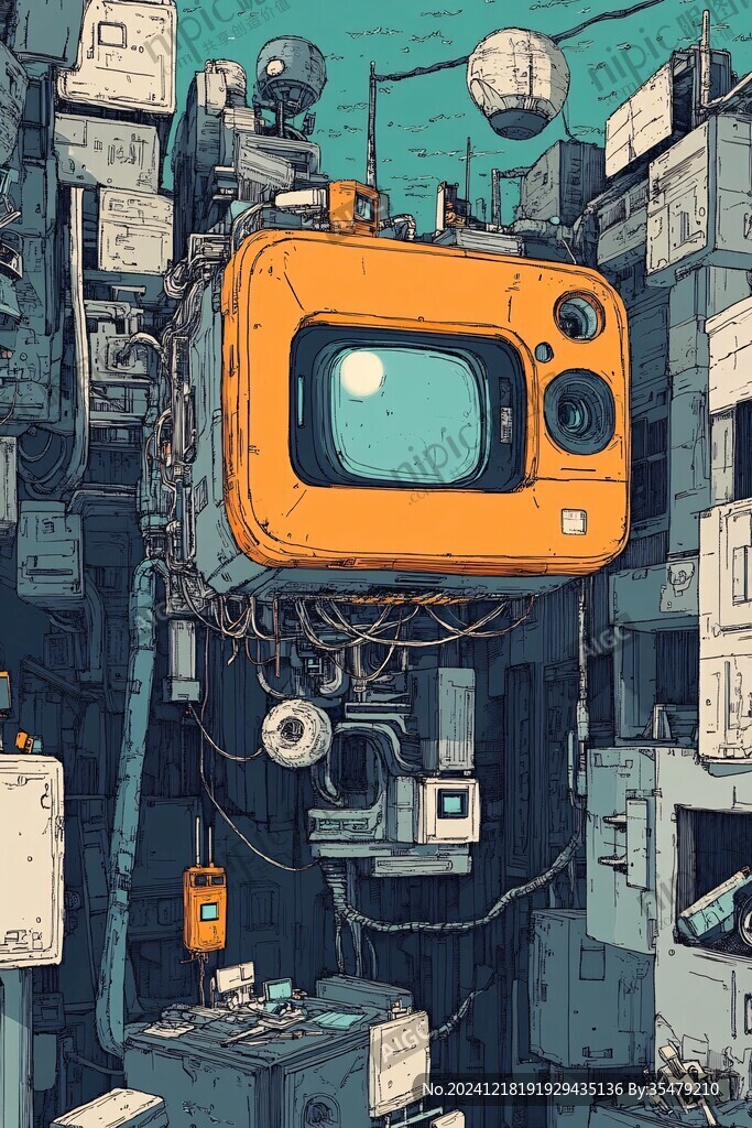 科幻題材插畫