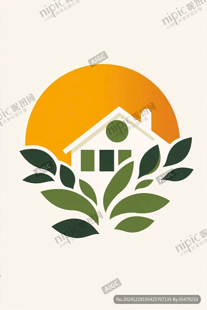 綠葉房屋logo
