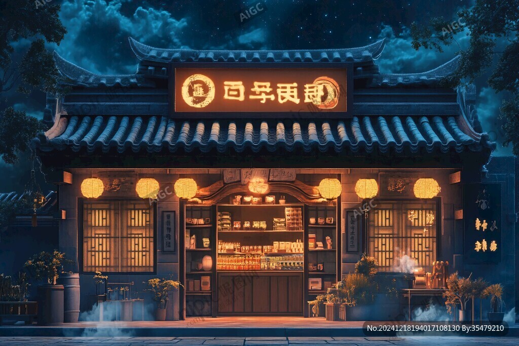 古代月餅店