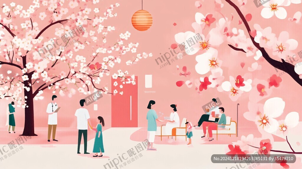 櫻花節(jié)氛圍設(shè)計(jì)