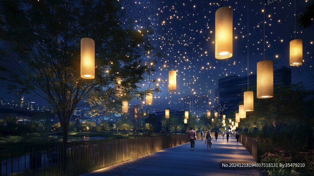 夜景效果圖