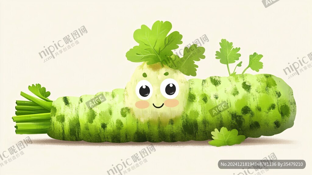 原創(chuàng)卡通蔬菜形象