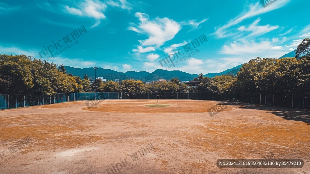 遠(yuǎn)景藍(lán)球場