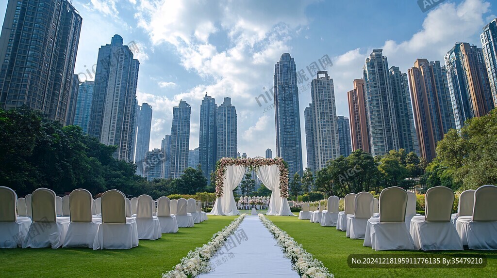 草坪婚禮發(fā)布會(huì)開業(yè)