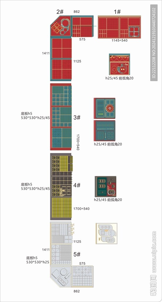 珠寶道具陳列