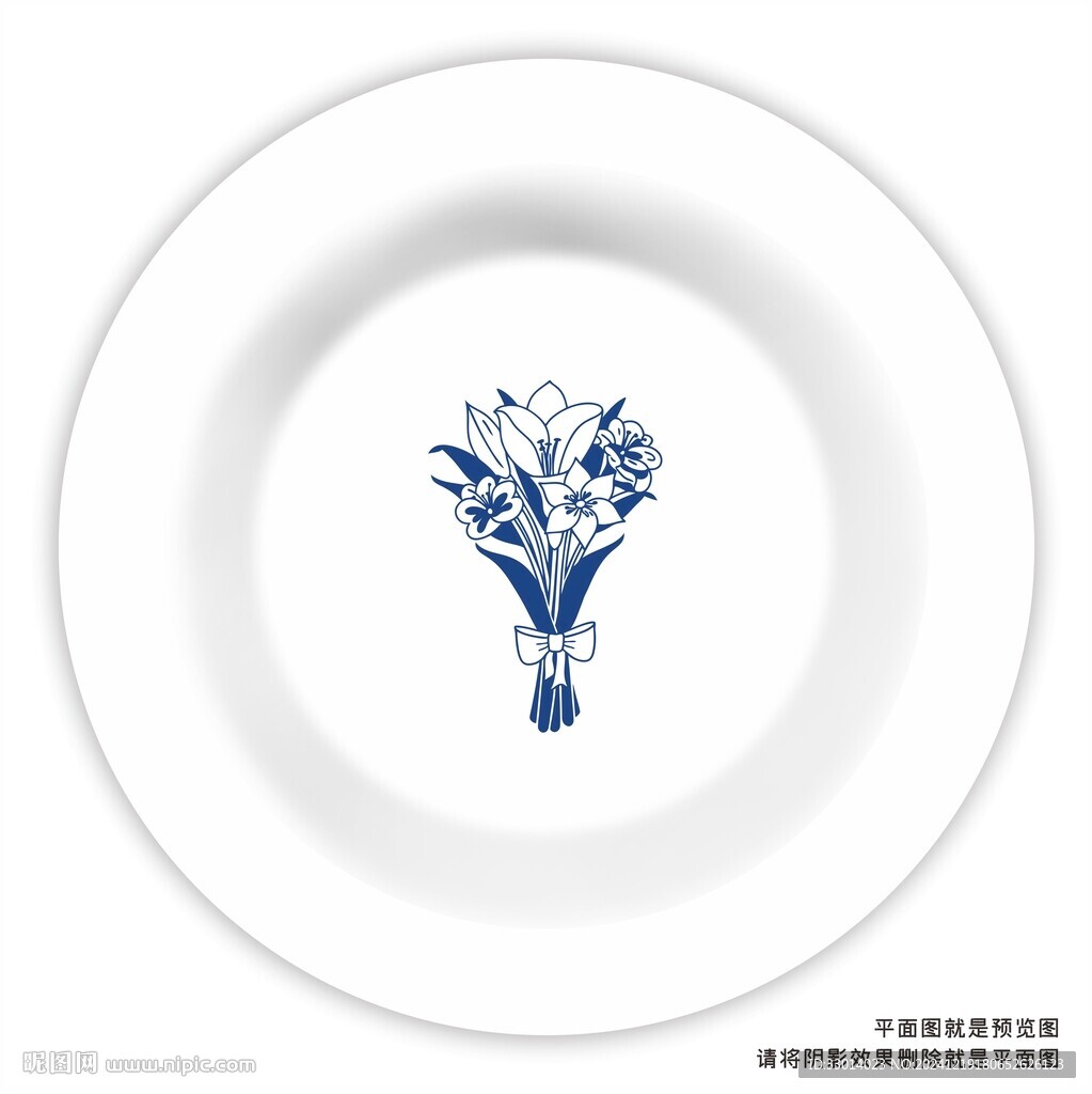 餐具花面