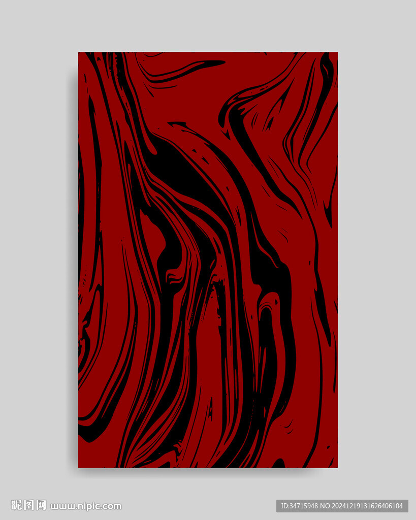暗紅色酸性流體矢量背景