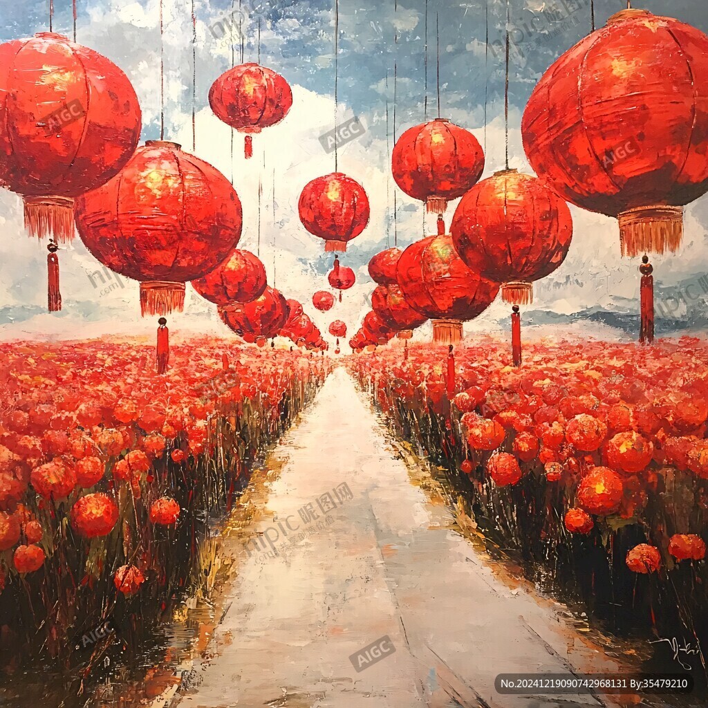 滿地紅燈籠
