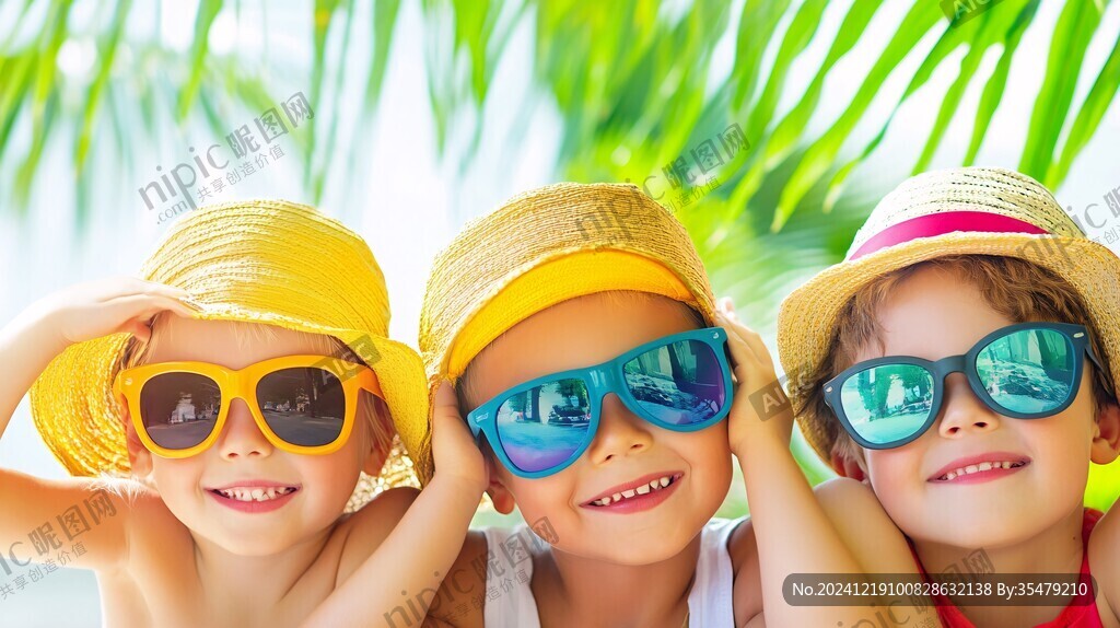 童年夏天小孩