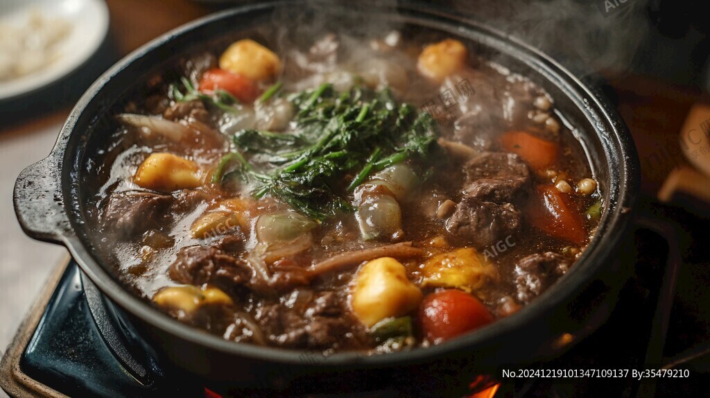 暖鍋牛肉