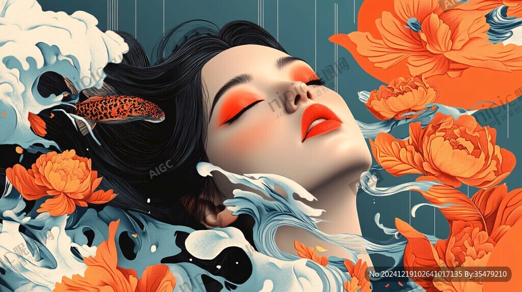 不知火包裝插畫(huà)
