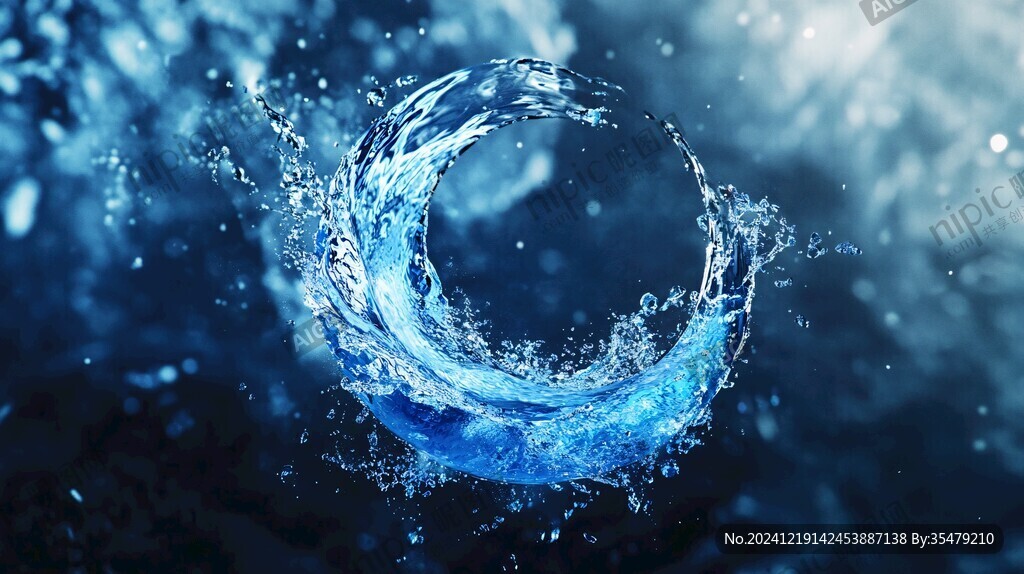 水動力水素材水背景