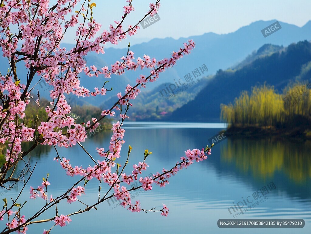 湖景桃