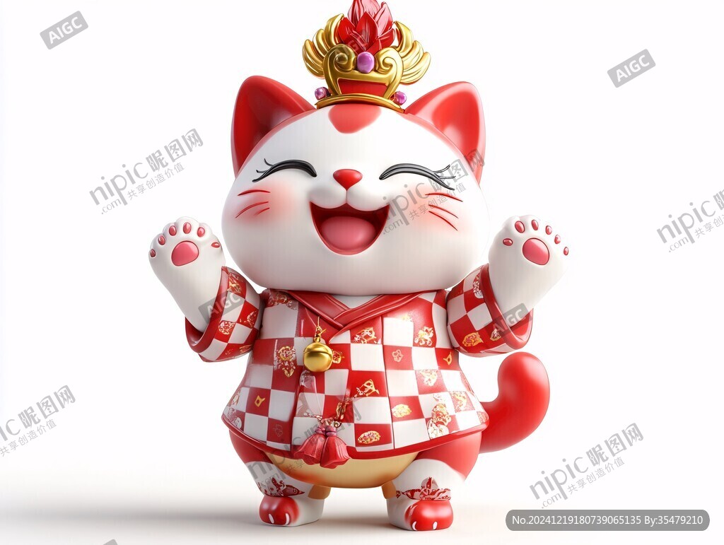 招財(cái)貓吉祥物