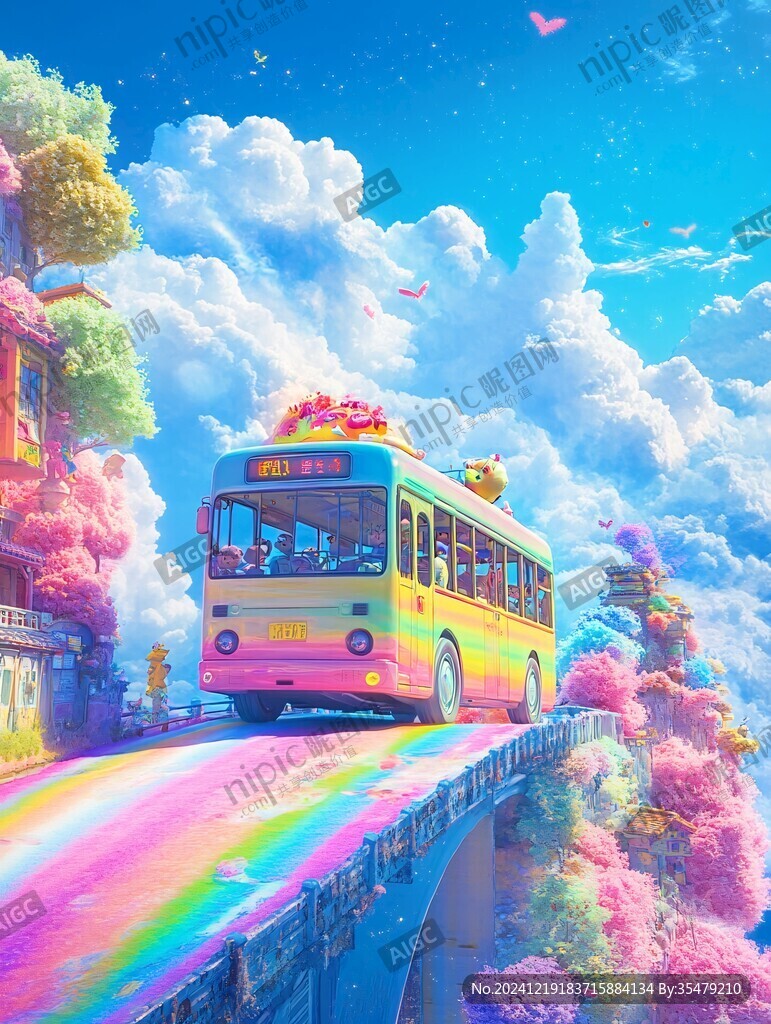 彩色治愈系