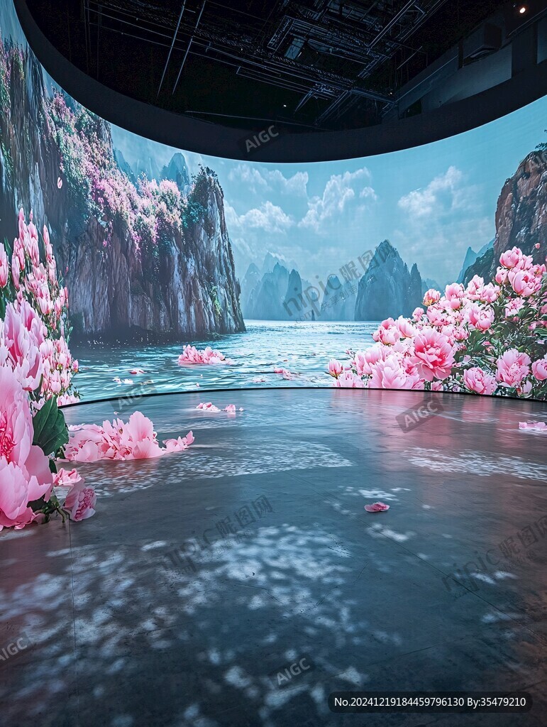 弧幕投影