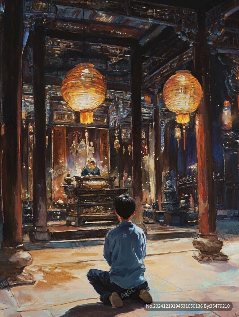 文殊院插畫