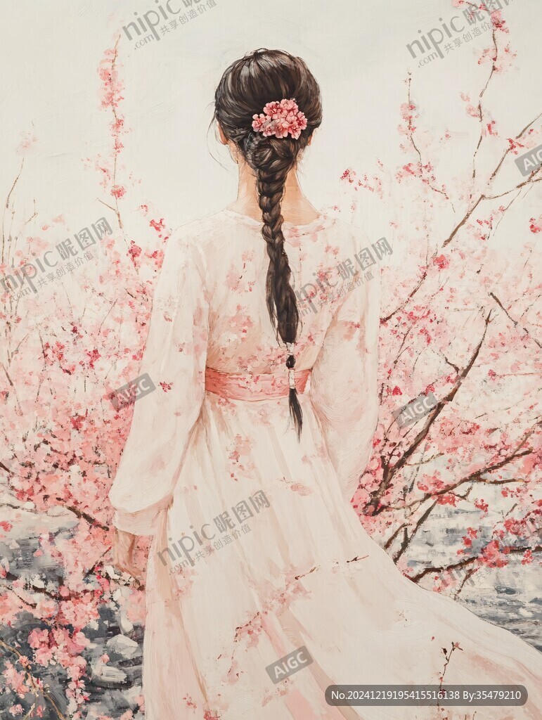 桃花少女