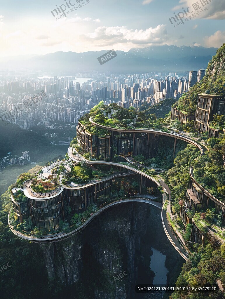 云海森林城市