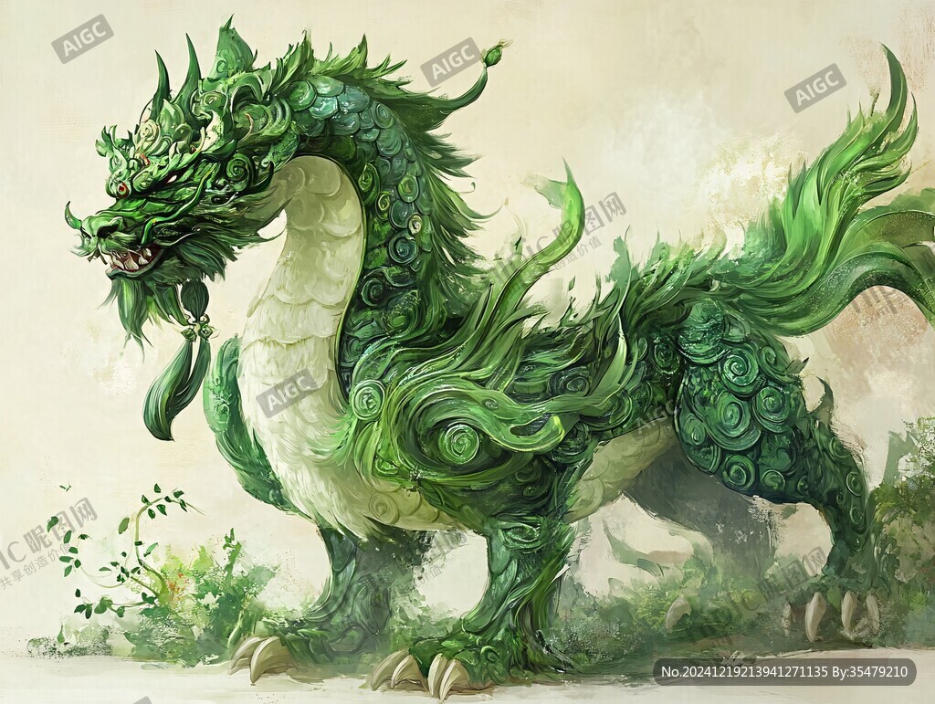 瑞獸青龍