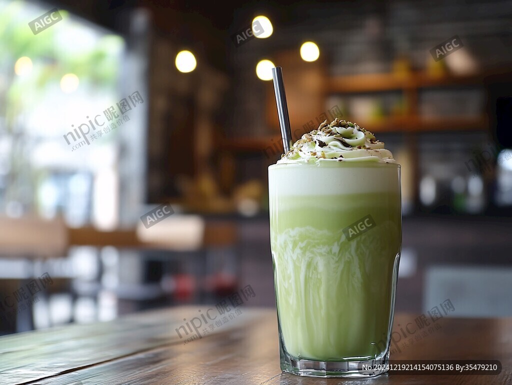 抹茶冰拿鐵