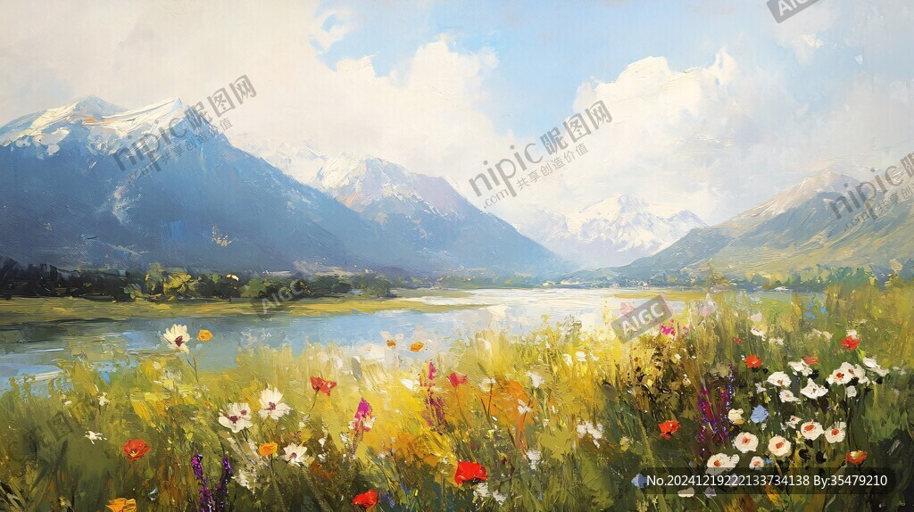 寬屏風(fēng)景畫(huà)