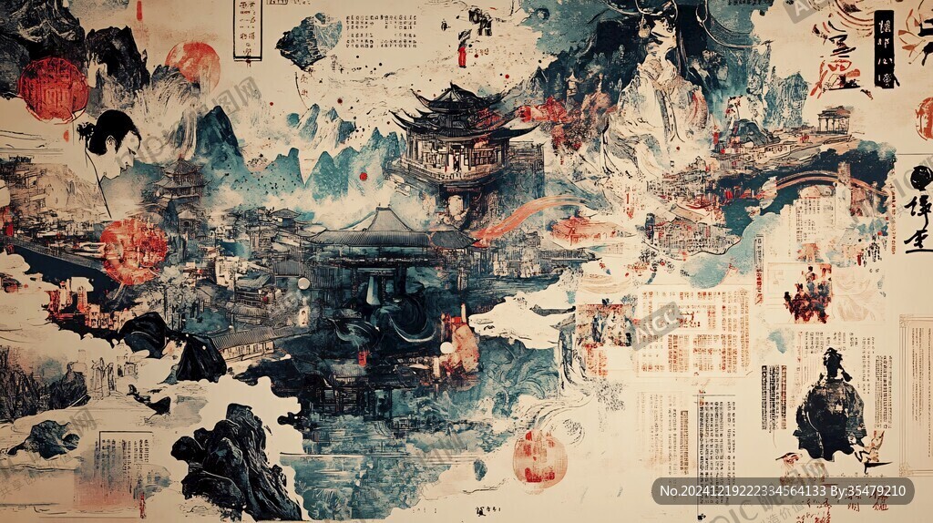 巨幅芙蓉鎮(zhèn)
