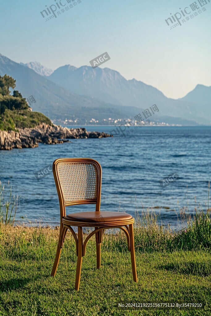 洱海邊的桌椅