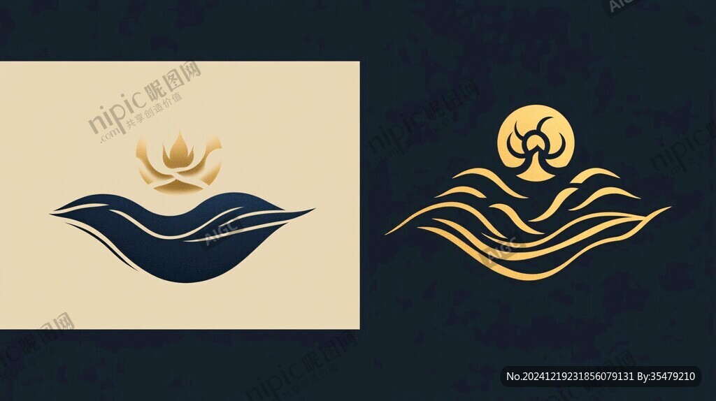浪花家居裝飾標(biāo)志