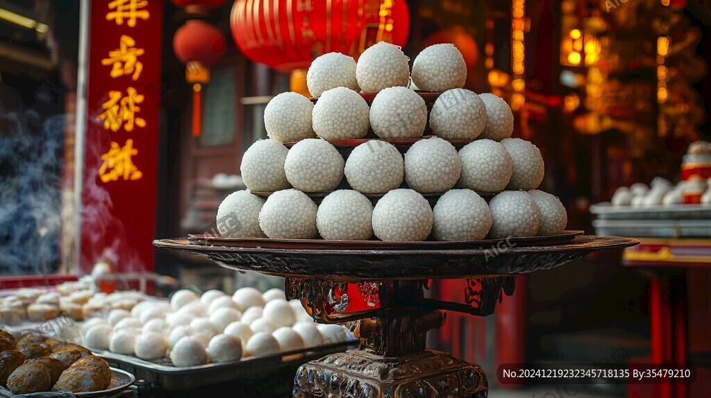 春節(jié)廟會小吃美食