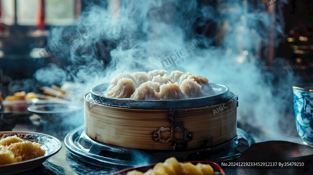 熱氣騰騰蒸籠