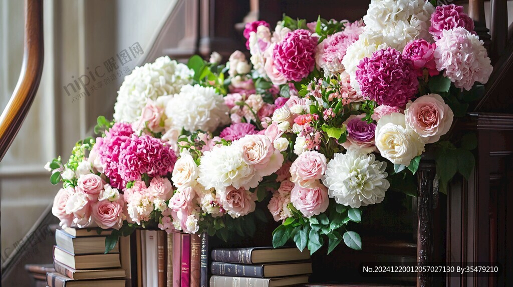 書籍與花藝