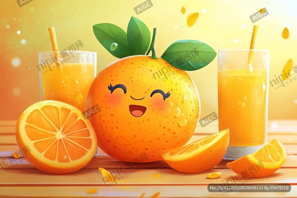 愛媛橙插畫