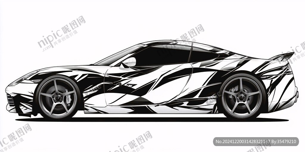 跑車手繪