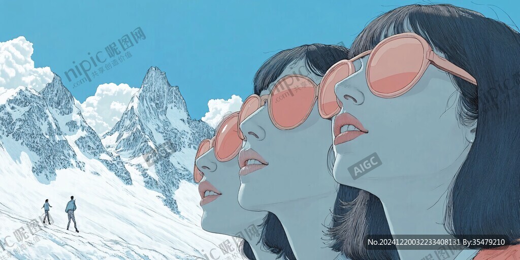 噪點干貨插畫