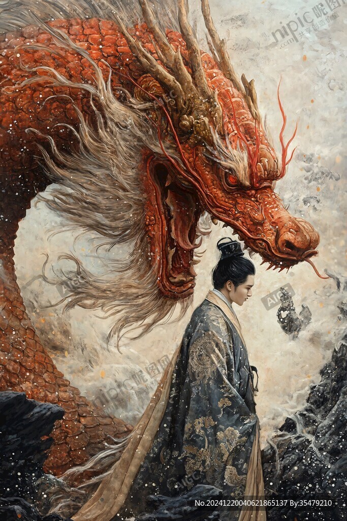 古風(fēng)龍插畫