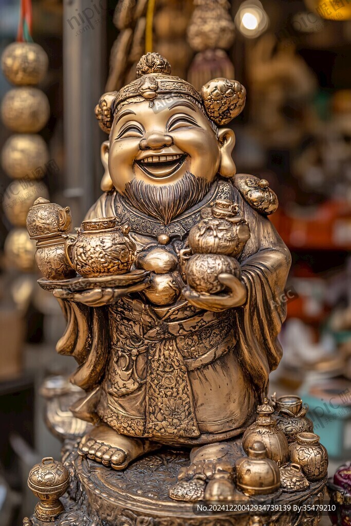 財神金像