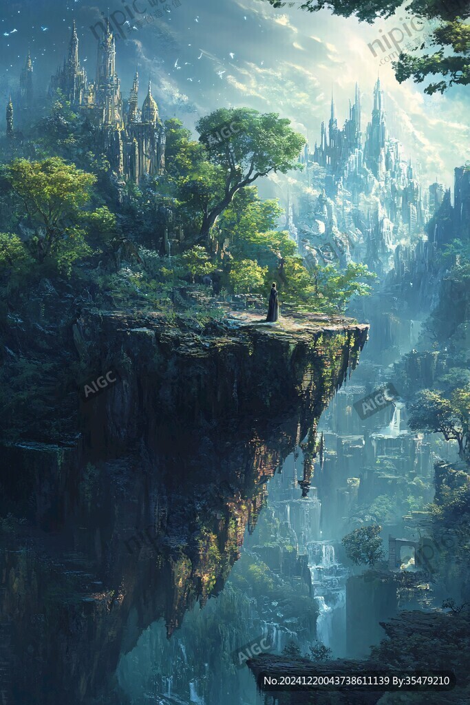 魔幻場景插畫