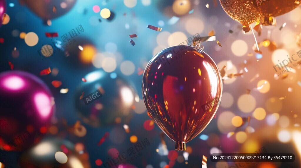 新年氣球派對